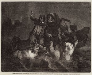 The Passage over the Styx to the City of Dis by Ary Scheffer